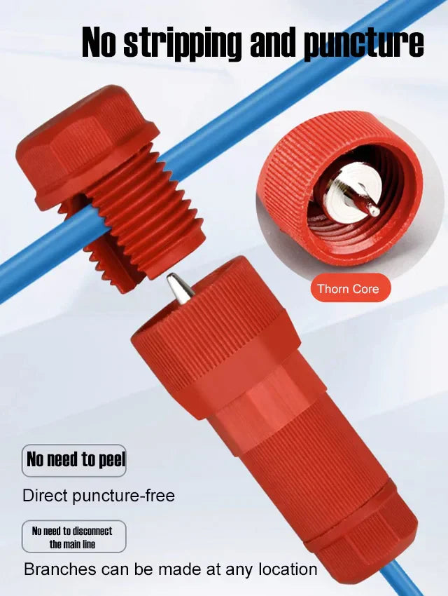 Non-Strip Wire Piercing Quick Connector (3Pcs/Set)