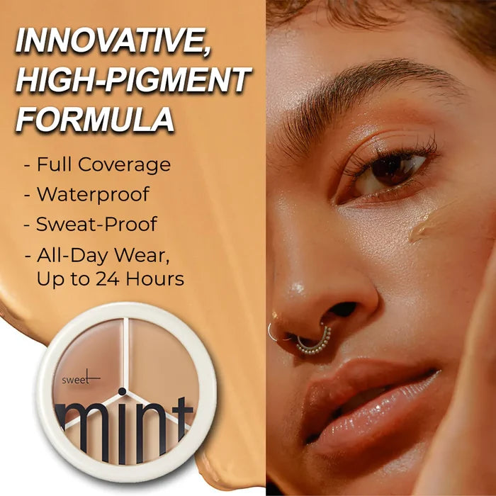 Tri-Color Concealer Paletteš„Long Lasting & MoisturizingšFree Shipping