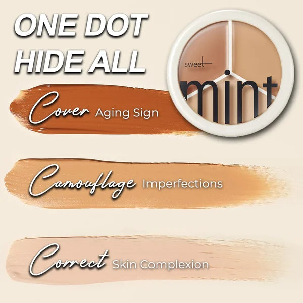 Tri-Color Concealer Paletteš„Long Lasting & MoisturizingšFree Shipping