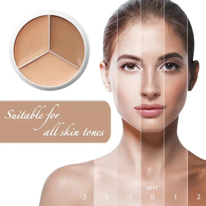 Tri-Color Concealer Paletteš„Long Lasting & MoisturizingšFree Shipping