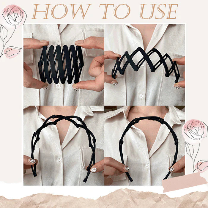 Collapsible Pocket Hairband
