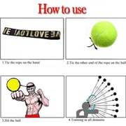 Boxing Reflex Ball Headband