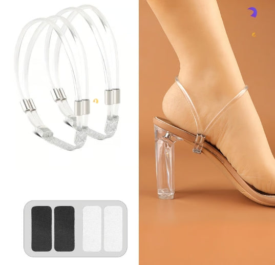 2Pcs Elastic High Heels Shoe Straps