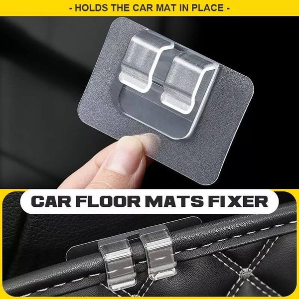 😍MULTIPURPOSE CAR MAT FIXING BUCKLES(🔥10PCS/SET)