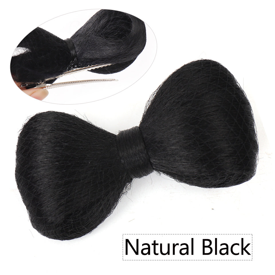 Korean bow wig accessory