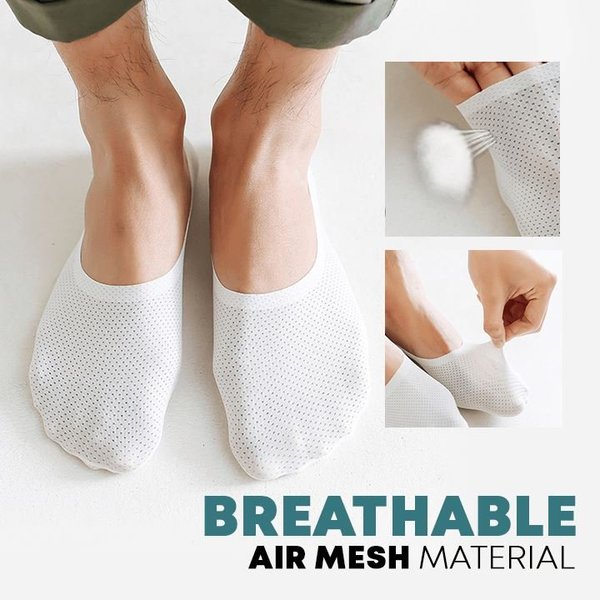 Breathable Ice Silk Socks ( Buy 1 Pair Ice Silk Socks Get 2 Pairs Quick Dry Deodorant Cotton Socks Free)