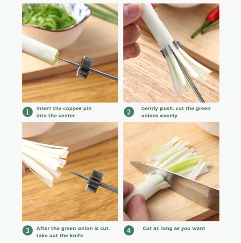 💖Plum Blossom Onion Cutter