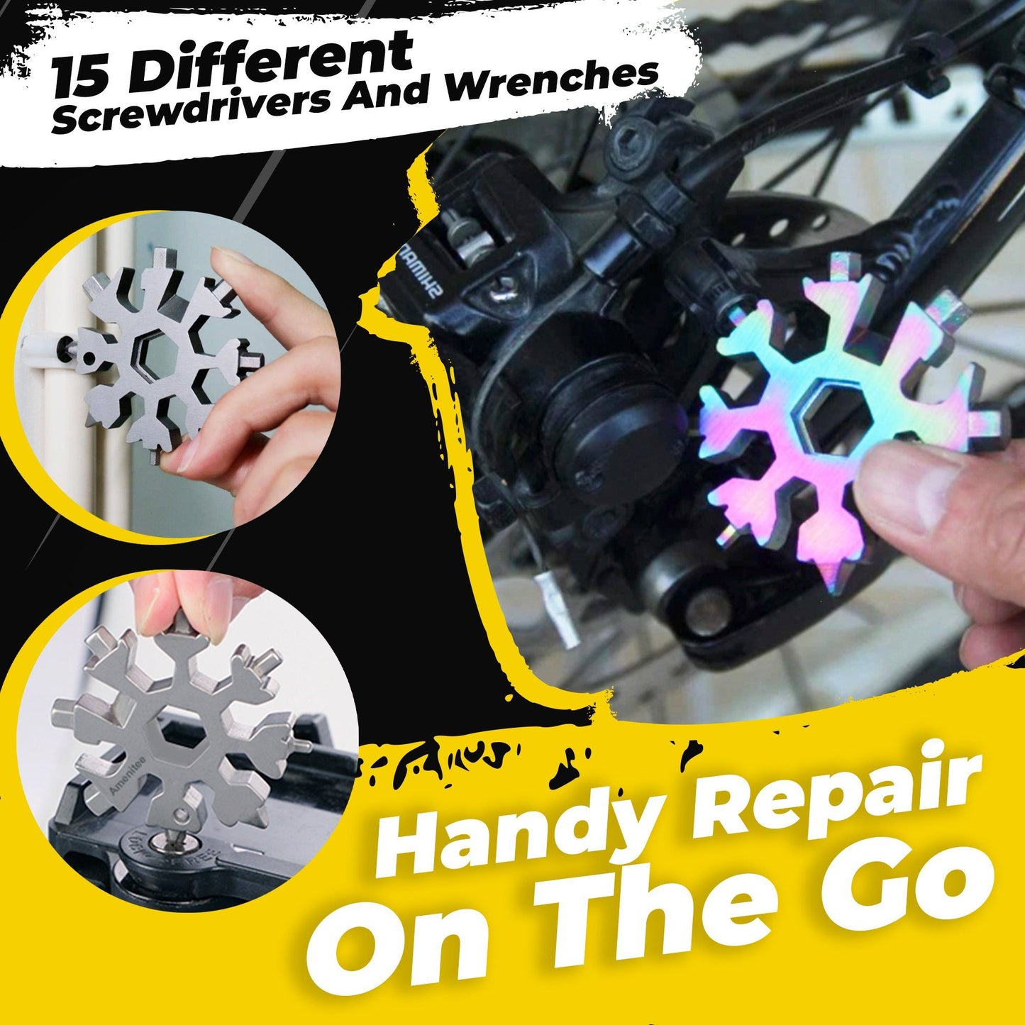 18-in-1 Snowflake Multi-tool (Buy 1 Get 2 )