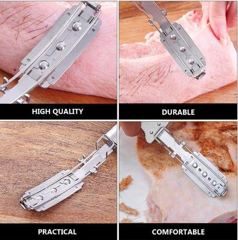 Stainless steel shaving knife