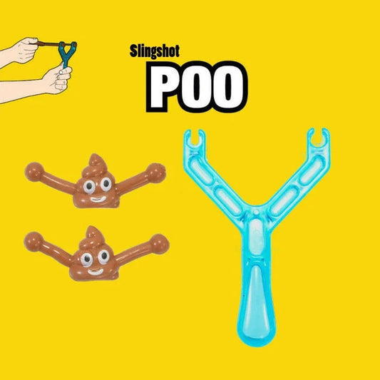 🎁🎁Smiley Poop Slingshot Toy