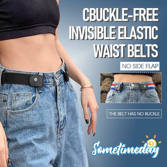 Buckle-free Invisible Elastic Waist Belts