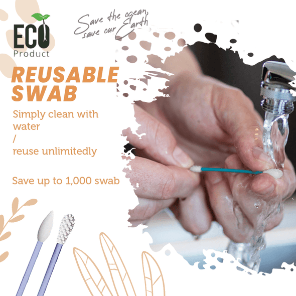 Zero-Waste Reusable Swab