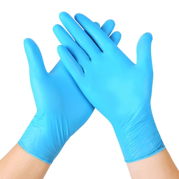 Disposable Black Nitrile Gloves