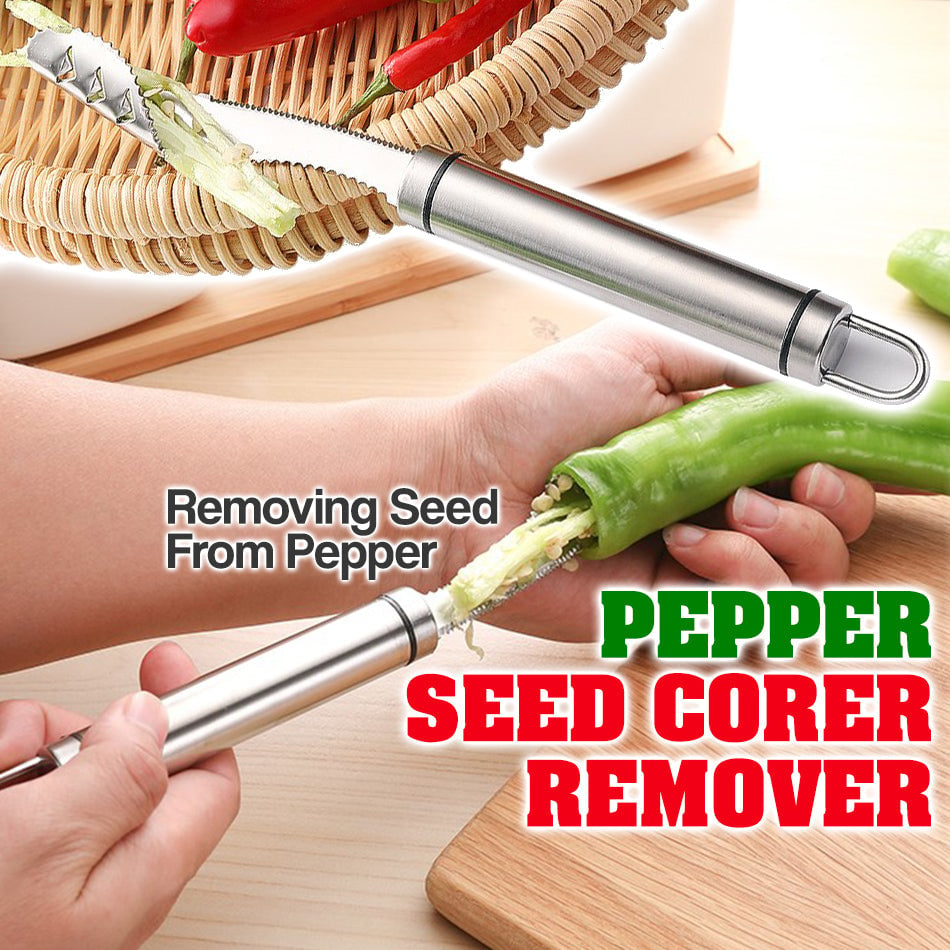 😍Pepper Seed Corer Remover