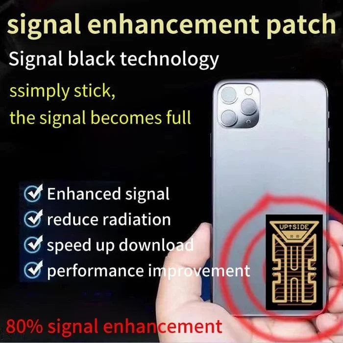 Cell phone signalenhancement patch