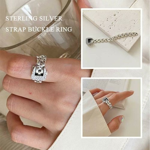 Fashionable Adjustable Buckle Ring