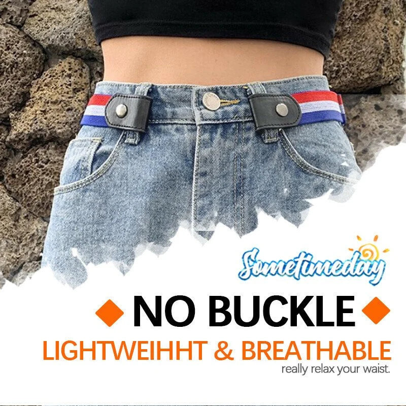 Buckle-free Invisible Elastic Waist Belts