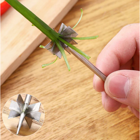 💖Plum Blossom Onion Cutter