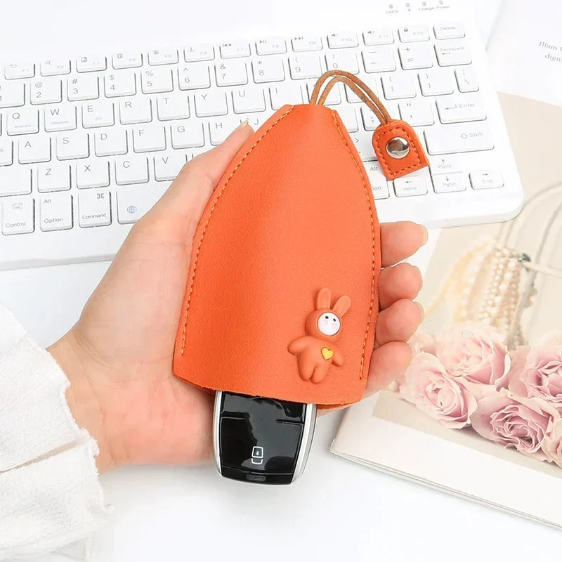 🔥Creative Pull-out Cute Large-capacity Car Key Case🎁Buy 1 Free 1