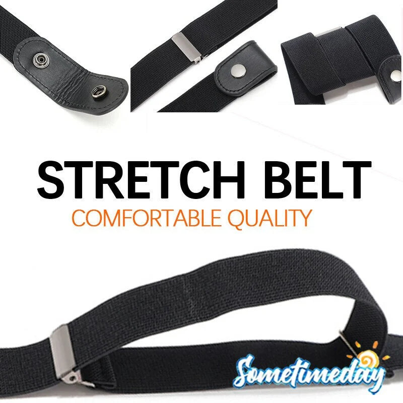 Buckle-free Invisible Elastic Waist Belts