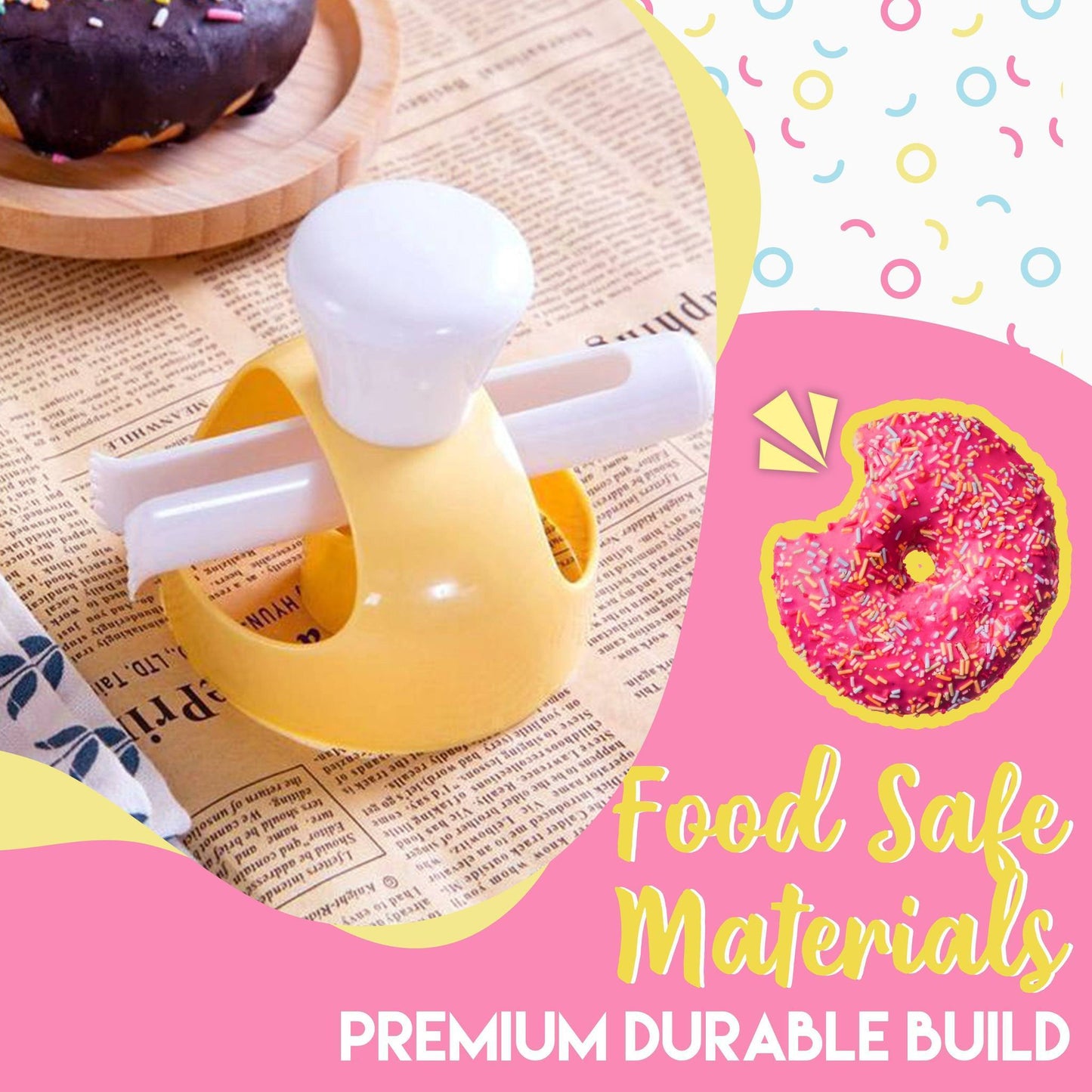 Easy Donut Cutter 2pcs Set