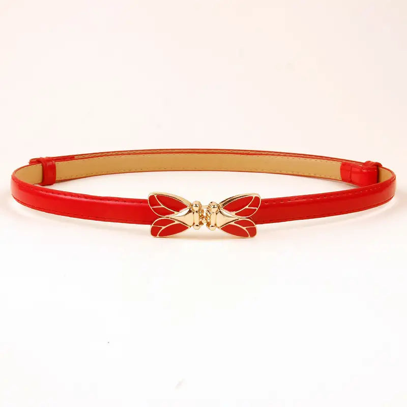 Ladies Casual Fashion Decorative Thin Dress Belt