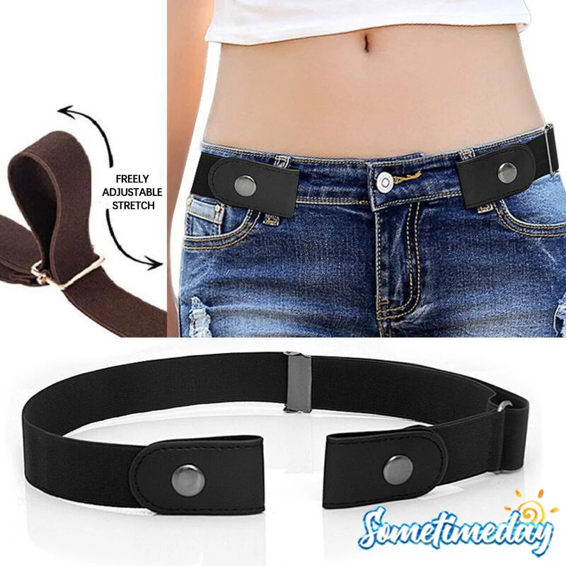 Buckle-free Invisible Elastic Waist Belts