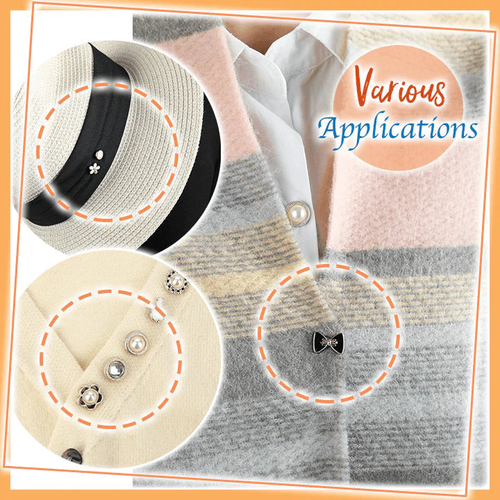 Multipurpose No-Sew Classy Buttons (20 Pcs)