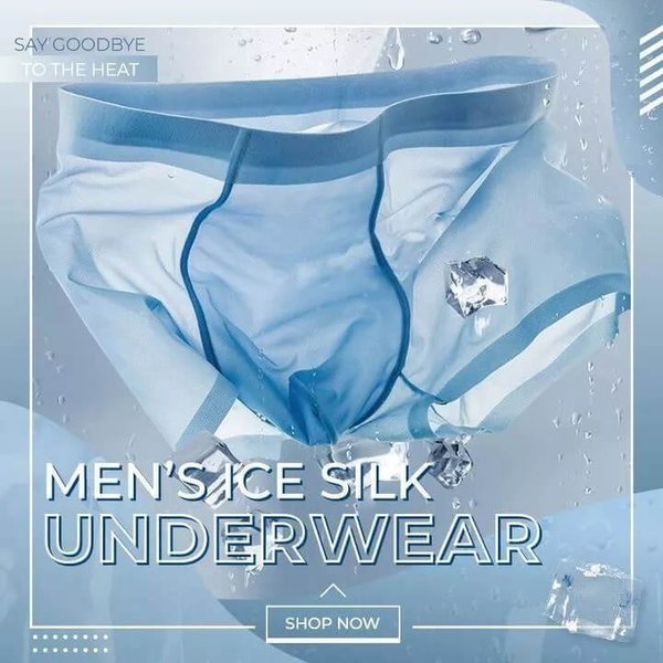 Men’s Ice Silk Panties