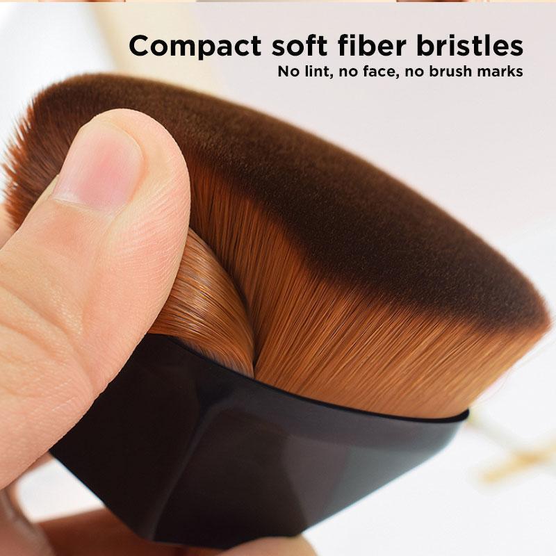 HIGH-DENSITY SEAMLESS FOUNDATION BRUSH