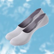 Breathable Ice Silk Socks ( Buy 1 Pair Ice Silk Socks Get 2 Pairs Quick Dry Deodorant Cotton Socks Free)