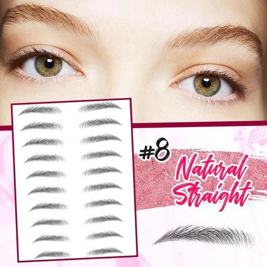 4D Hair-Like Eyebrows Stamp (10 pairs)