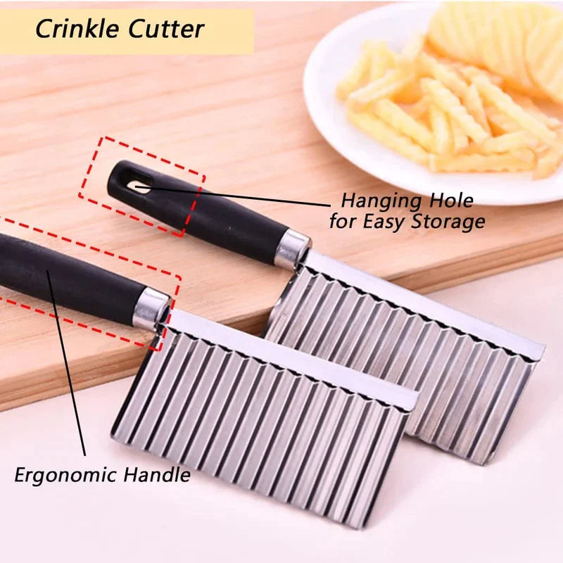 Multifunctional Potato Wavy Knife