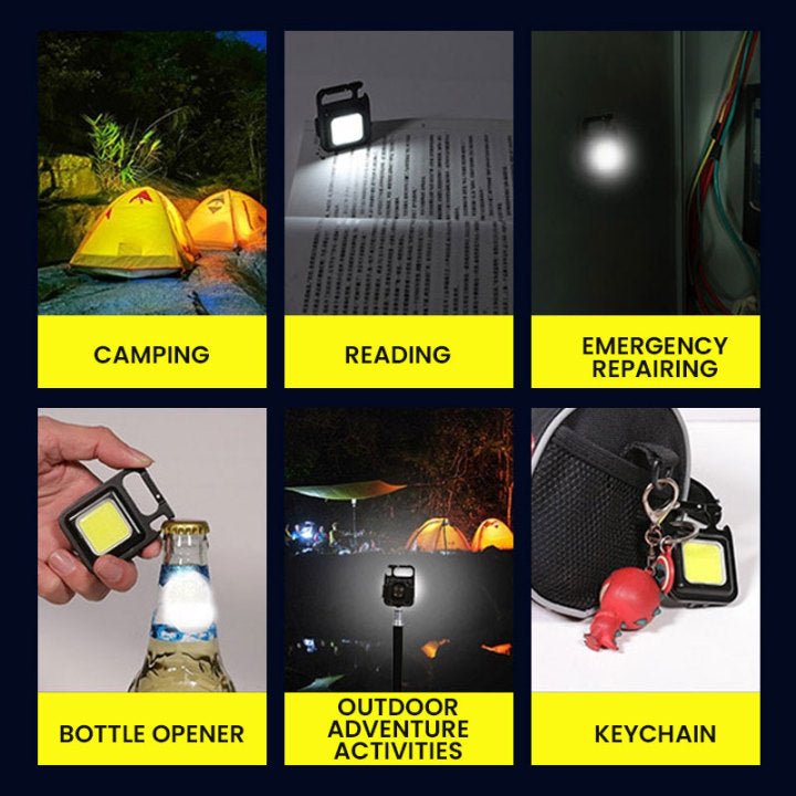 Miniature Keychain LED Flashlight