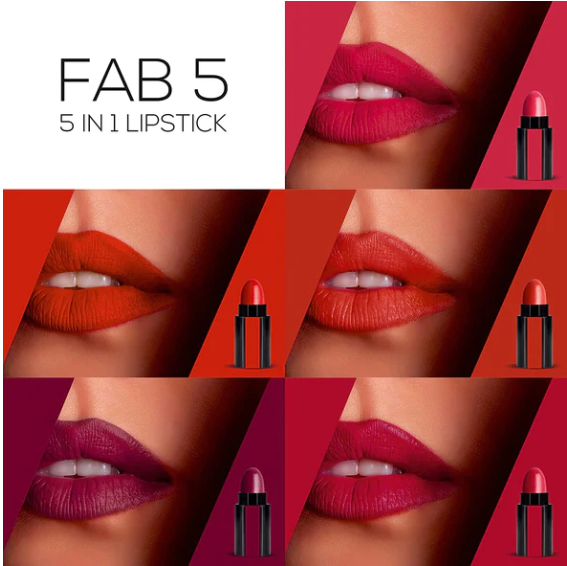 5-IN-1 WATERPROOF MATTE LIPSTICK