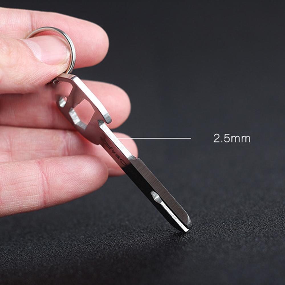 Everyday Carry Stainless Multi-tool Key