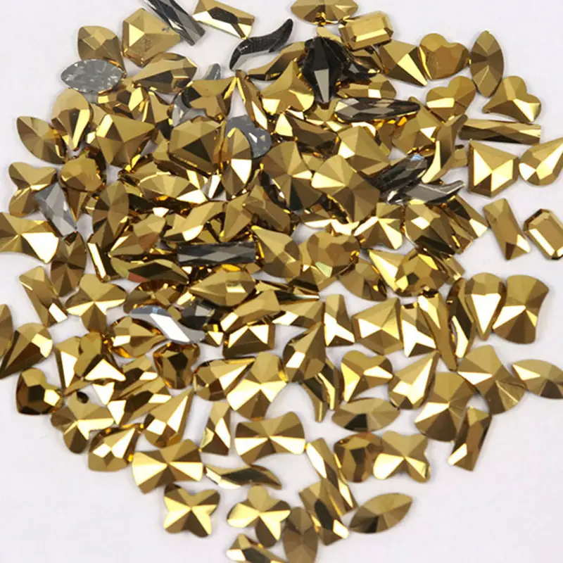 Nail rhinestones 60pcs multi-shape nail DIY