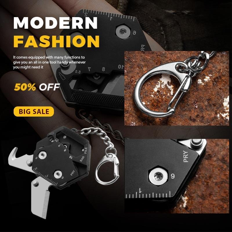 Portable Universal Tool Keychain