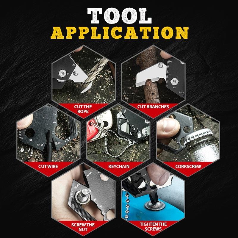 Portable Universal Tool Keychain