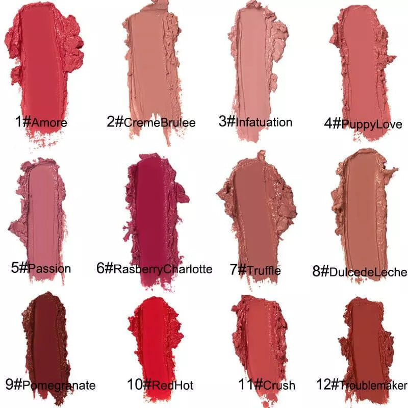 CREAM TEXTURE LIPSTICK WATERPROOF