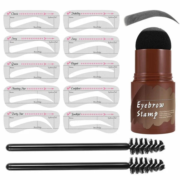 Perfect Brows Stencil & Stamp Kit