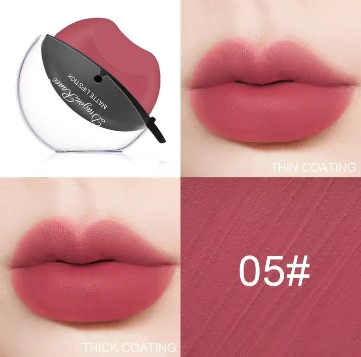 12 colors super beautiful waterproof one sip molding lipstick