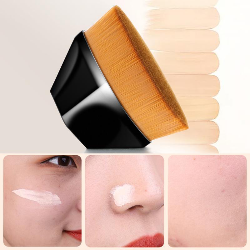 HIGH-DENSITY SEAMLESS FOUNDATION BRUSH