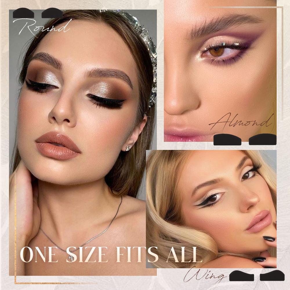 GlamUp Easy Crease Line Kit (6 sets of Crease Shapes Included)