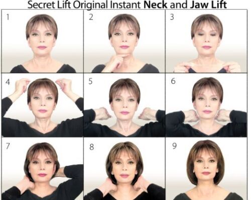 Invisible Face Lift with Back Band (40pcs/set)