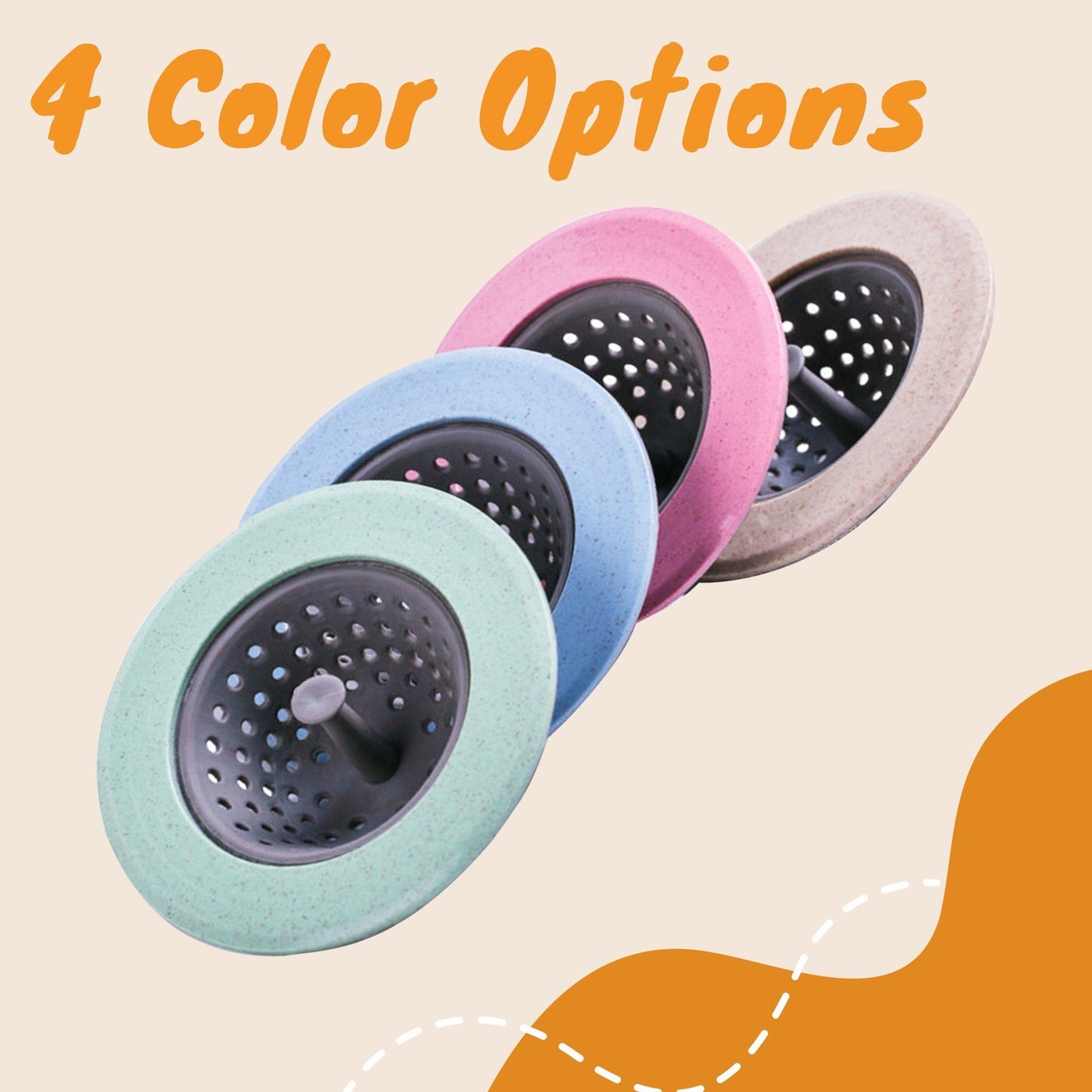 Touchless Anti-Clog Sink Strainer （Buy 1 Get 1 Free ）